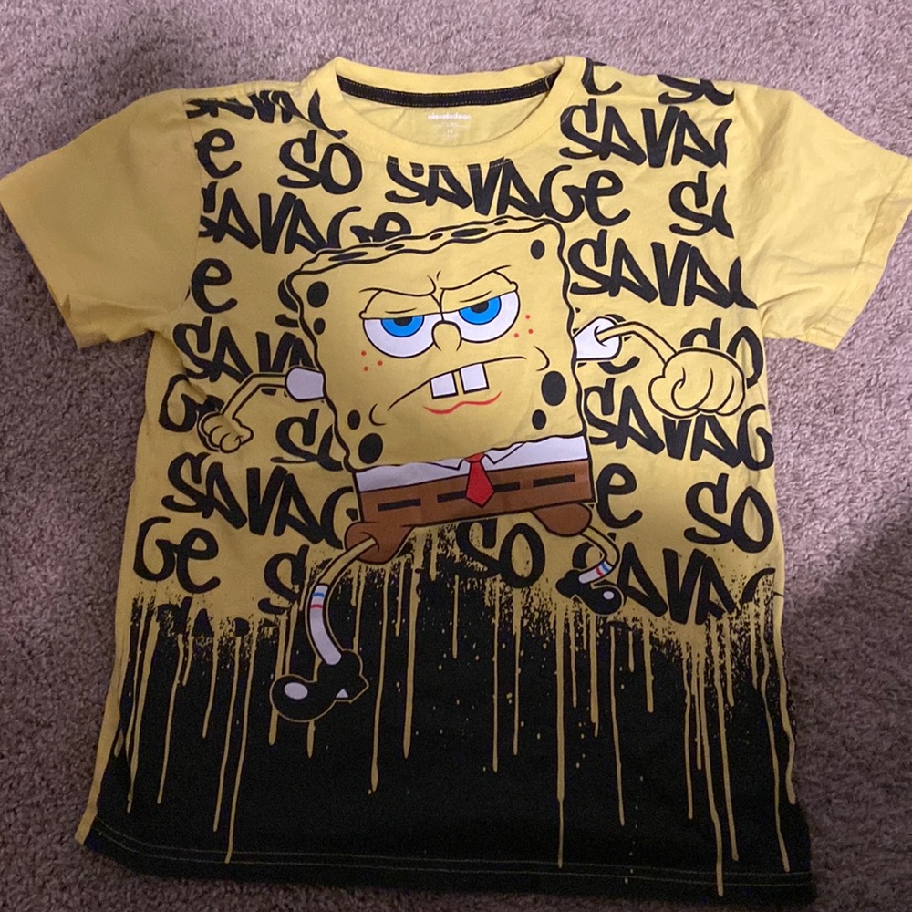 SpongeBob shirt savage